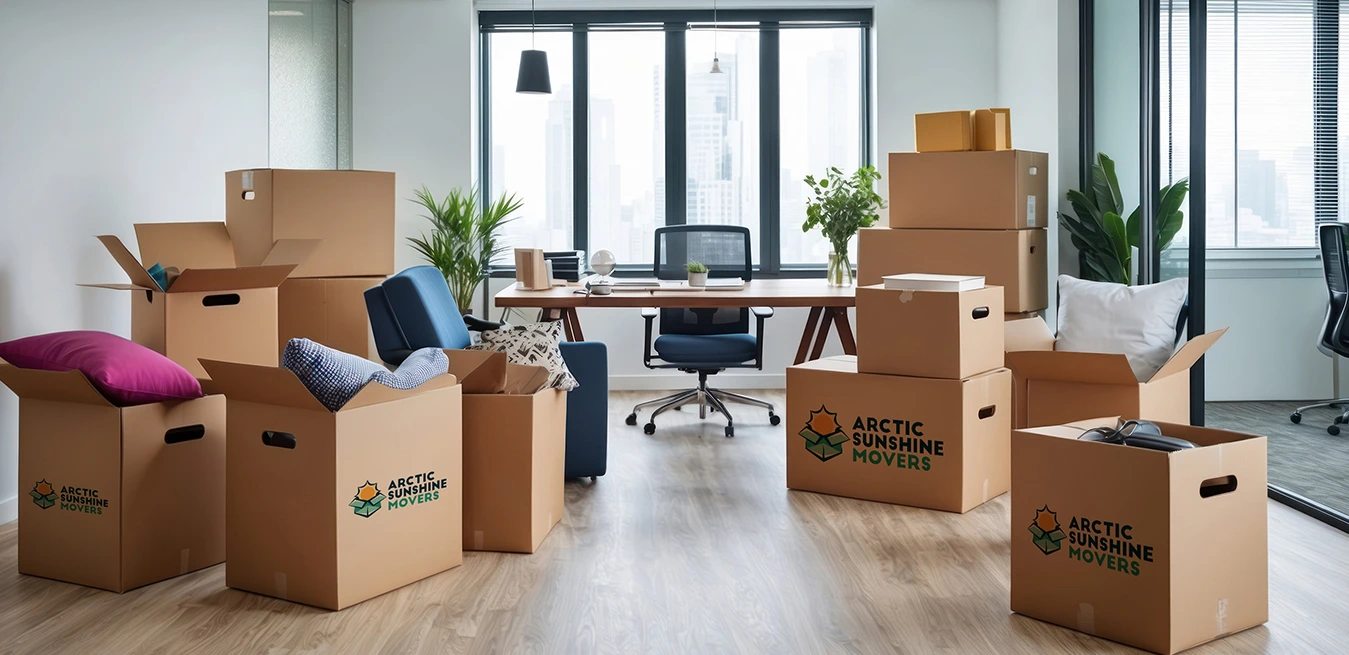 Arctic Sunshine Movers Langley assisting with a smooth and stress-free home relocation.