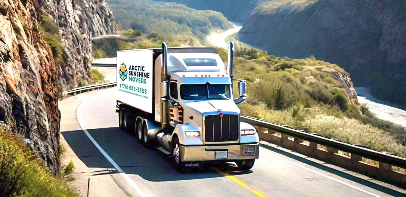 Arctic Sunshine Movers' professional team carefully handling a client's belongings during a residential move.