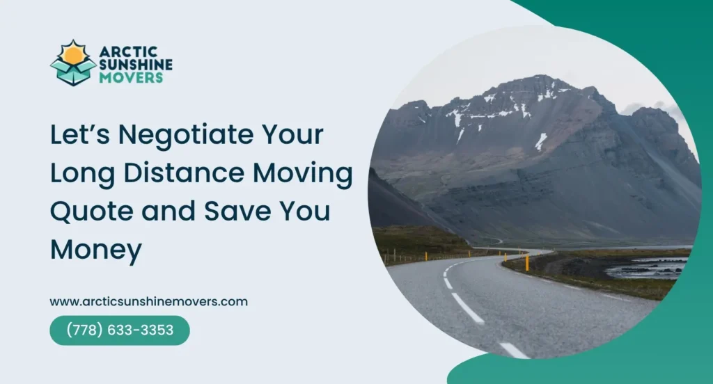 Negotiate Long Distance Moving Quotes