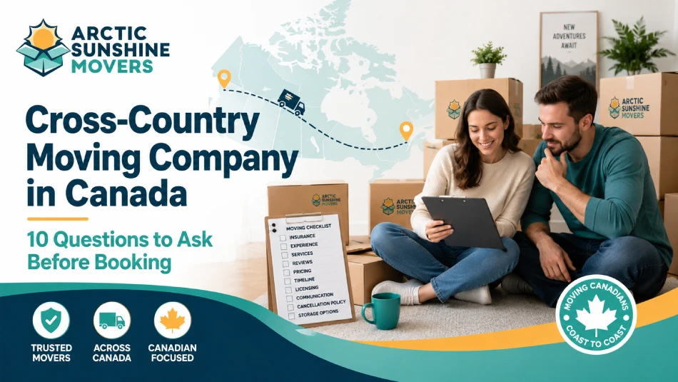 Cross-Country Moving Company in Canada