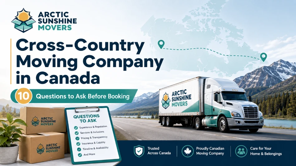 Hiring a cross-country moving company