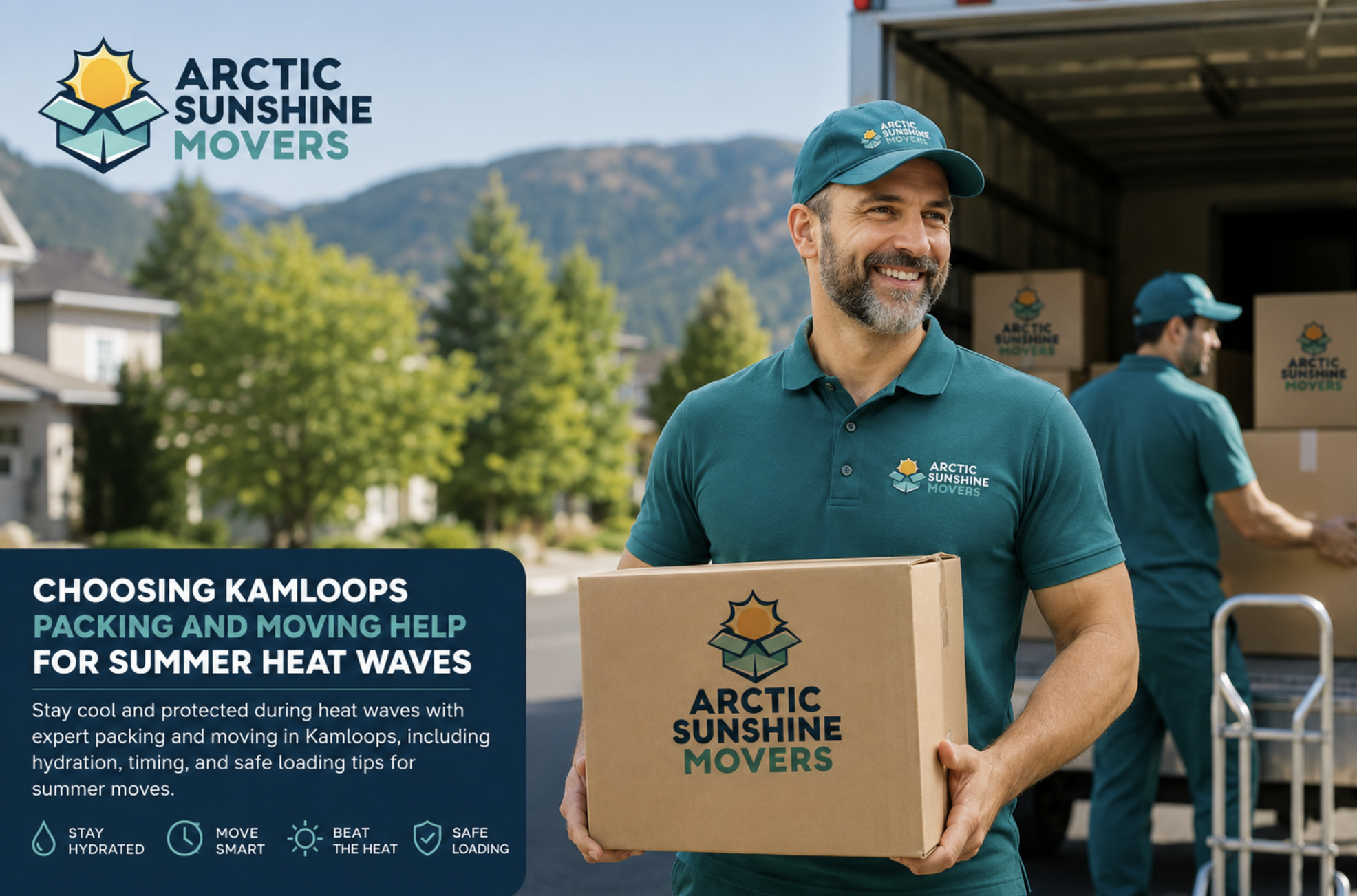 Choosing Kamloops Packing and Moving Help for Summer Heat Waves